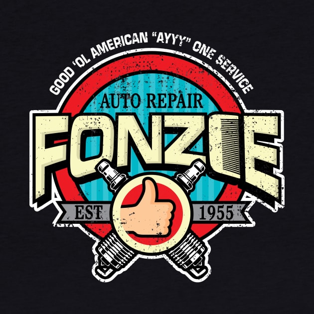 Fonzie Auto Repair by one-mouse